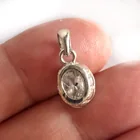  Preview image for STERLING SILVER OVAL SHAPE CLEAR CZ 