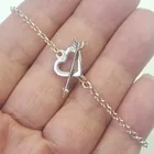  Preview image for STERLING SILVER ROLO CHAIN WITH HEART 