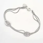  Preview image for STERLING SILVER 3 LINES SNAKE CHAIN 