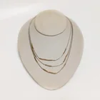 Preview image for SILVER TONE AND GOLD TONE MULTICHAIN 