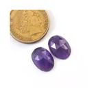  Preview image for 15 X 11 MM PAIR OF OVAL SHAPE ROSE CUT 