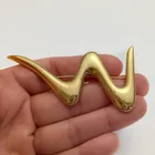  Preview image for TRIFARI: VINTAGE GOLD TONE WAVE SHAPE 