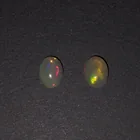  Preview image for PAIR OF OVAL SHAPE OPAL CABOCHON, TOTAL 