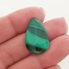  Preview image for PEAR SHAPE FLAT CABOCHON MALACHITE, 