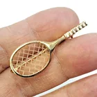  Preview image for GOLD TONE TENNIS RACQUET BROOCH 