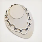  Preview image for VINTAGE SILVER TONE CLEAR RHINESTONES, 
