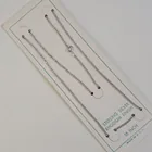  Preview image for STERLING SILVER CURB CHAIN NECKLACE, 