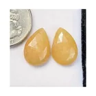  Preview image for 17 X 10.5 MM PAIR OF PEAR SHAPE ROSE CUT 
