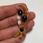  Preview image for VINTAGE GOLD TONE BLACK AND WHITE 