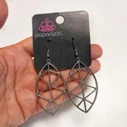  Preview image for SILVER TONE LEAF SHAPE GEOMETRIC DESIGN 
