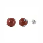  Preview image for 10 MM ROUND SHAPE RED AGATE PUSH BACK 