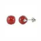  Preview image for 10 MM ROUND SHAPE CARNELIAN PUSH BACK 