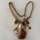  Preview image for GOLD TONE NECKLACE WITH FAUX PEARLS AND 