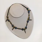 Preview image for VINTAGE SILVER TONE, BRONZE TONE GLASS 