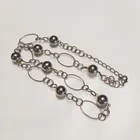  Preview image for VINTAGE SILVER TONE BALL AND CHAIN LINK 