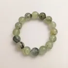  Preview image for 12 MM ROUND SHAPE GREEN PREHNITE BEADS 