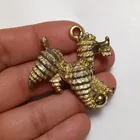  Preview image for VINTAGE GOLD TONE TEXTURED FINISH POODLE 