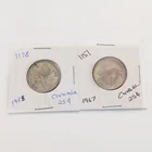 Preview image for LOT OF 2 COLLECTIBLE CANADA 1967 1968 25 
