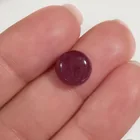  Preview image for 10 MM ROUND SHAPE RUBY FLAT CABOCHON, 