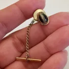  Preview image for GOLD TONE OVAL SHAPE BROWN CAT EYE COLOR 