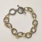  Preview image for TWO TONE TEXTURED FINISH CHAIN TOGGLE 