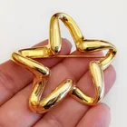  Preview image for VINTAGE GOLD TONE SHINY FINISH STAR 