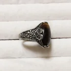  Preview image for SILVER TONE OVAL SHAPE TIGER EYE 