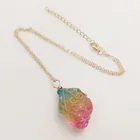  Preview image for GOLD TONE MULTICOLOR COATED QUARTZ 