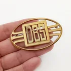  Preview image for VINTAGE GOLD TONE SATIN FINISH INITIALS 