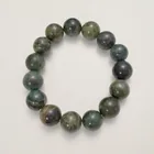  Preview image for 14 MM ROUND SHAPE GREEN SERPENTINE BEADS 