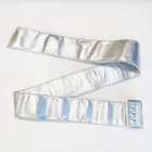  Preview image for SILVER COLOR FAUX LEATHER TIE BELT 