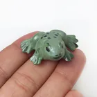  Preview image for CERAMIC GREEN AND BLACK SPOTS SMALL FROG 