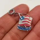  Preview image for SILVER TONE ENAMEL 1776-1976 AMERICAN 