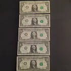  Preview image for COLLECTIBLE LOT OF 5 STAR US $1 ONE 