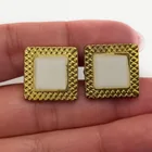  Preview image for VINTAGE GOLD TONE TEXTURED FINISH WHITE 