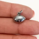  Preview image for SILVER TONE FOOTBALL CHARM 