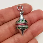  Preview image for SILVER TONE ENAMEL CHRISTMAS ORNAMENT 
