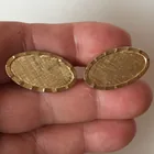  Preview image for VINTAGE GOLD TONE TEXTURED AND SHINY 