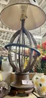  Preview image for Lot# 3 - ARMILLARY STYLE METAL LAMP WITH 