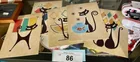  Preview image for Lot# 86 - 5 RETRO ATOMIC KITTY POSTCARDS 