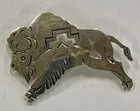  Preview image for Lot# 124 - STERLING BUFFALO BROOCH 