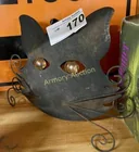  Preview image for Lot# 170 - METAL CAT HEAD CANDLE DISPLAY 