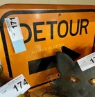  Preview image for Lot# 171 - DETOUR METAL SIGN 