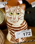  Preview image for Lot# 172 - HAND PAINTED CAT FIGURE 