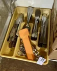  Preview image for Lot# 234 - FLATWARE - KNIVES IN BASKET 
