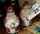  Preview image for Lot# 282 - CERAMIC SANTA SHAKERS 
