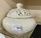  Preview image for Lot# 302 - POTTERY POT WITH LID 