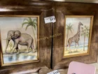  Preview image for Lot# 311 - ELEPHANT AND GIRAFFE PRINTS F 