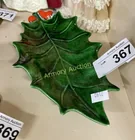  Preview image for Lot# 367 - CERAMIC HOLLY LEAF DISH 