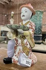  Preview image for Lot# 393 - ASIAN PORCELAIN STATUE WITH P 